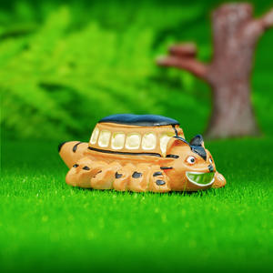 <span class=keywords><strong>Hayao</strong></span> <span class=keywords><strong>Miyazaki</strong></span> Animation's Cute Totoro Car Aquarium Micro Landscape Novedad Regalos New Fish Explosion Decoration - Product Image 3