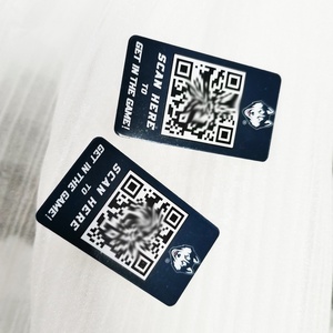 Étiquette d'actif en aluminium, impression métallique, étiquette perforée en aluminium, code QR, numéro de série, étiquette pour gravure au laser, étiquette métallique - Product Image 3