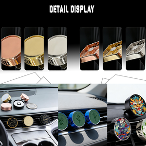 Penyegar Udara Mobil Portabel <span class=keywords><strong>Premium</strong></span> Berbahan Kayu, Klip Ventilasi, Difusi Aroma Penguapan Alami, Tidak Memerlukan Listrik, Dekorasi - Product Image 5