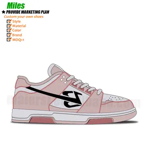 2024 low price pattern custom wholesale outdoor running shoes Customize designer men's sports shoes Custom Logo walking shoes