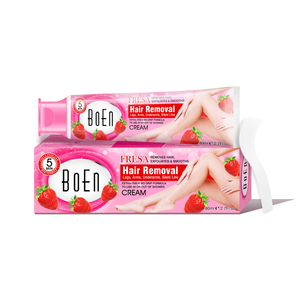 Crema Depilatoria BOEN para Piel Sensible 80ml Modelo PM-05 para Depilación Permanente en Rostro y Cuerpo con Aroma Natural - Product Image 2