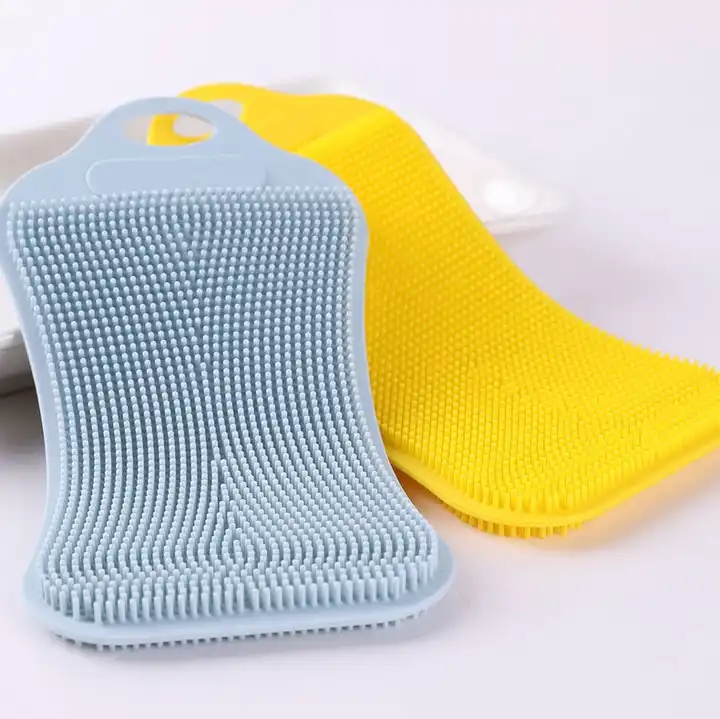 Multipurpose Silicone Dish Sponge, Kitchen Cleaning Scrubber