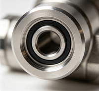 Roulement à gorge profonde usiné CNC par électroérosion à fil, en acier de précision, certifié ISO9001, pour équipement de levage léger à rotation stable