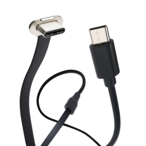 כבל מטען c USB 60w 3.3ft סוג c כבל טעינה 90 מעלות c-יציאה במהירות גבוהה תואם - Product Image 1