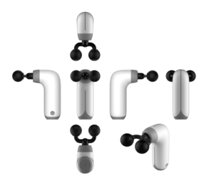ปืนนวดกล้ามเนื้อส่วนลึกแบบใช้มือถือ2025เครื่องมือนวดพังผืดอุปกรณ์ดูแลส่วนบุคคลปืนนวดหัวสองหัวขนาดเล็กยังไม่มีความคิดเห็น - Product Image 6