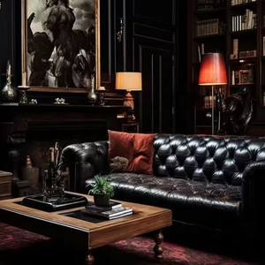 Stile americano antico di lusso classico mobili dondolo sedie sigaro VIP camera discoteca <span class=keywords><strong>Bar</strong></span> divano posti a sedere - Product Image 5