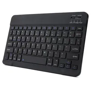 Mini Oplaadbare Teclado Y Mouse Bluetooth Wit Toetsenbord En Muis Combo Draadloze Toetsenbord En Muis Combo Voor Tablets Ios