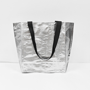 Borsa in PP Laminato con Tracolla Personalizzata, Riutilizzabile, Impermeabile, in Plastica Riciclata, per <span class=keywords><strong>la</strong></span> <span class=keywords><strong>Spesa</strong></span> e lo Stoccaggio, Borsa alla Moda - Product Image 4