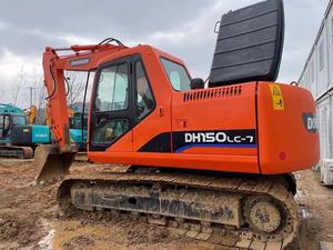 รถขุดมือสองเกาหลี DOOSAN รุ่น DH150-7 น้ำหนัก 15 ตัน รถขุดไฮดรอลิกแบบตีนตะขาบ สภาพดี มีสินค้าในสต็อก - Product Image 2