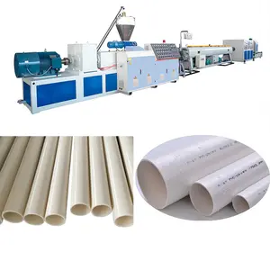 Buy Fully Automatic Rigid Corrugated Drain Electrical Conduit Gas Wiring Flexible PVC CPVC Tube Pipe Fitting Bend Making Machine