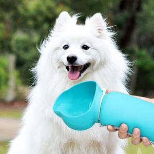 Pet Dog Cat Bowl Non slip Drinking <b>Water</b> Feeding Non slip and Anti Knock Cat Bowl Portable Foldable Drinking Cup - Product Image 5