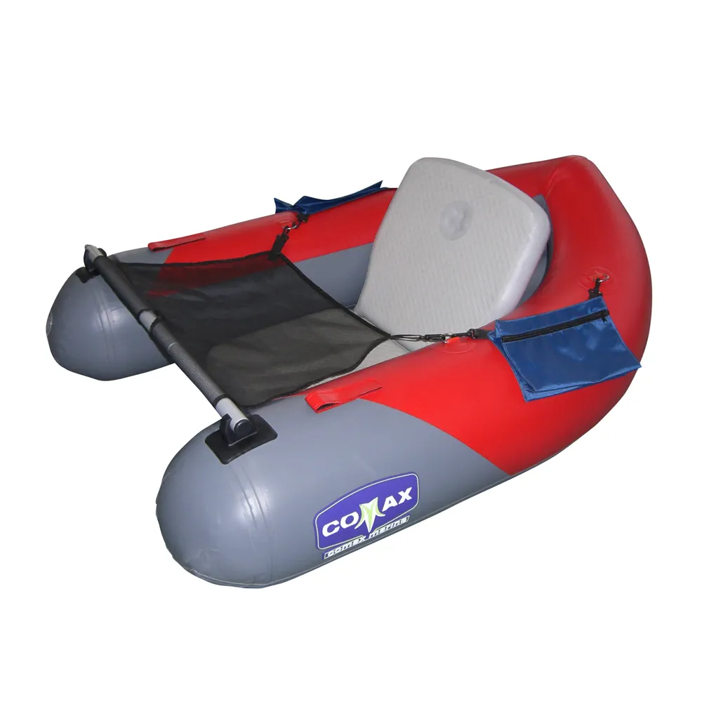 Belly Boat pesca gonfiabile in PVC porta canne per pesca