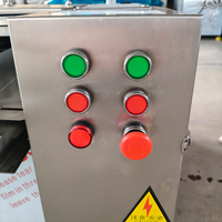 Industriële versvlees snijmachine van roestvrij staal voor het snijden van vleesblokjes voor de verwerking van rundvlees, kip en varkensvlees