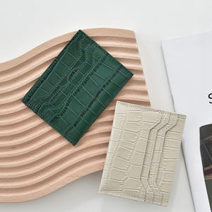 Porta de lujo para patrón Documento Carte Id Credito Cuero Lady Vintage Di Crocodile Tarjeteros - Product Image 5