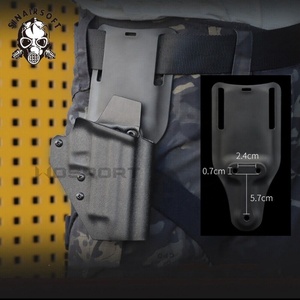 Tactical Low-Ride Universal Belt Loop Belt <b>Holster</b> Drop Adapter Paddle <b>Holster</b> Accessory - Product Image 5