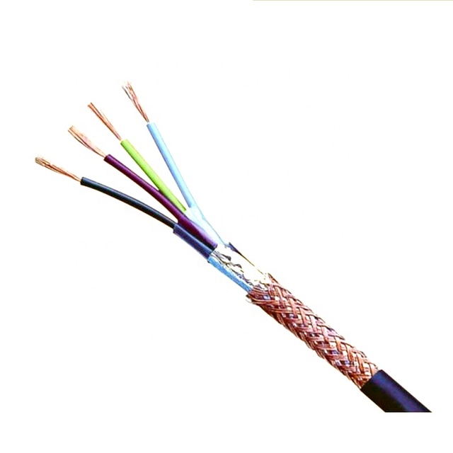 Copper Conductor 4 Core Shielded Twisted Pair Cable