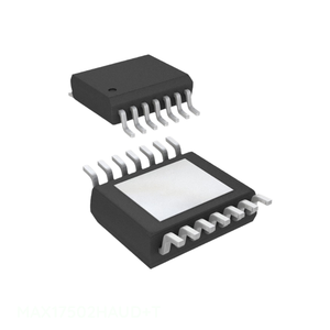 MAX17502HAUD+T Circuito Integrado, Componente Electrónico, Chip, 14 TSSOP (0.173\", 4.40mm de Ancho), Pines Expuestos - Product Image 1