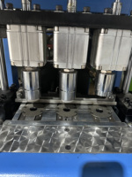 Máquina Sopladora de Botellas PET Semiautomática RC-880 con Control PLC, Válvula Parker de Alta Presión, Precio Competitivo, Fabricación de Fábrica