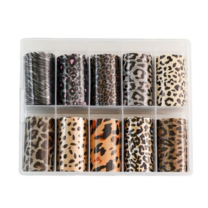Wholesale Autumn and Winter Hot Selling Leopard Print <b>Nail</b> Art <b>Transfer</b> Paper Hot Selling Items for Spicy Girls - Product Image 6