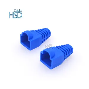 Botas de enchufe RJ45 CAT6, conector extremo Ethernet Cat5e Cat6e