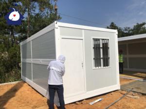 Chine Préfabriqué Rapide Pliable Portable Modulaire 20ft 40ft Conteneur Mobile Pliant Petite Maison Maisons Bureau Vente - Product Image 2