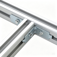 Support de câbles en alliage d'aluminium anti-oxydation pour utilisation en salle informatique industrielle intérieure