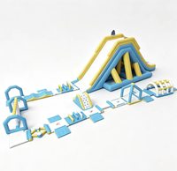Parque Acuático Inflable GRATIS FUN BOUNCE, Material de PVC, Tamaño Personalizado, TUV, para Exteriores