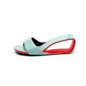 XINZI-Sandalias planas con logotipo personalizado para mujer, calzado con diseño de moda, Punta abierta, tacón calado