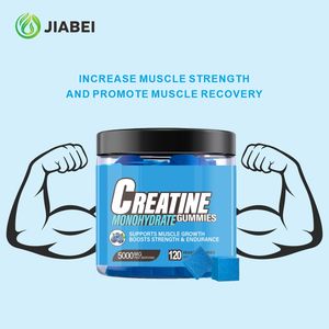 Fabricante de suplementos de etiqueta privada adulto creatina monohidrato gomoso venta al por mayor suplementos de fitness fortalecimiento muscular - Product Image 4