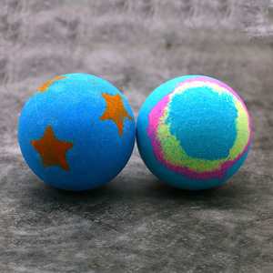 Bombas de Baño Extra Grandes de Lujo Hechas a Mano con Aceites Esenciales, Bombas de Baño Coloridas con Aroma a Océano, Ideas de Regalos para Niños, Él/Ella, Vacaciones, Hogar, SPA - Product Image 4