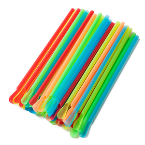 Cucchiaio di plastica cannuccia - Product Image 4