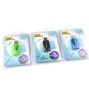 Tarjeta de sonido USB externa de 5,1 canales, Audio 3D para ordenador portátil, PC, Win7, Win8, XP - Product Image 5