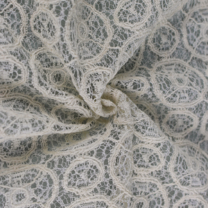 総模様ネット綿ナイロン刺繍ドレスのレースの生地 - Product Image 4