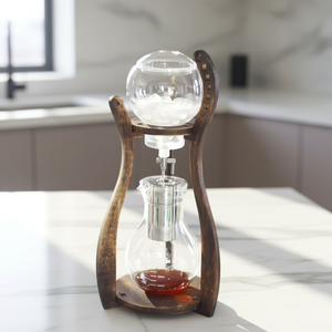 Cafetière à Gouttes Artistique et Créative en Verre Borosilicate pour Infusion à Froid – Idéale pour la Maison, le Bar et les Cafés - Product Image 1