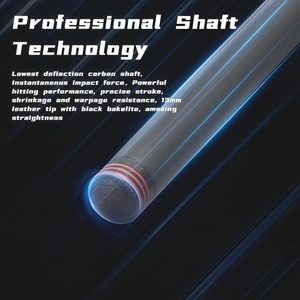 Stecca da Biliardo Professionale in Fibra di Carbonio 58" 21oz con Punta da 13mm Uni-Lock e Asta a Bassa Deflessione per Tornei e Club - Product Image 4