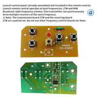 Carte de contrôle de circuit à double fréquence et quatre canaux 6399T pour module de carte de circuit PCBA de véhicule télécommandé jouet