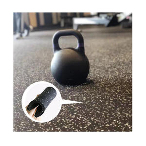 Equipo de gimnasio antideslizante, alfombrilla protectora de goma para suelo, rollo de gimnasio - Product Image 3