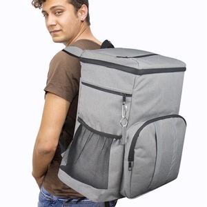 Custom Large Capacity Lightweight <b>Cooler</b> <b>Backpack</b> Bag Multifunctional Waterproof for Picnic Camping Lunch Promotional Item - Product Image 6