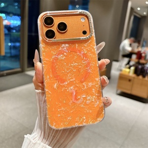 เคสโทรศัพท์มือถือแบบแม่เหล็ก Snowflakes IMD Bling PC สำหรับ iPhone 17 16 15 14 Pro Max Tpu  พร้อมเลนส์กล้องประดับเพชร  ฝาหลังสีดำ - Product Image 3