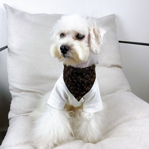 Pet Supplies Luxury Comfortable Leather Dog Scarf Collar - Product Image 3