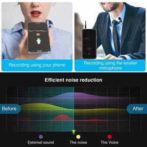 ZJ002MR micrófono con cable 3,5mm Mono enchufe recto Lavalier para parasol de <span class=keywords><strong>coche</strong></span> intérprete inalámbrico guía turística megáfono - Product Image 6