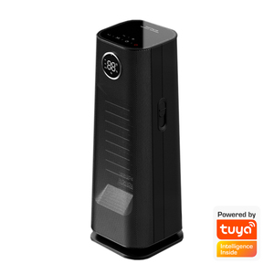 Nhiệt cầm tay <span class=keywords><strong>Powered</strong></span> người hâm mộ trong nhà sử dụng nhà máy sưởi 3 chế độ máy tính để bàn hồng ngoại nóng với điều khiển từ xa - Product Image 3