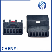 Connecteur de voiture 6 broches pour éclairage d'ambiance de porte, prise USB multimédia de voiture, prise de levier de vitesses AIT2PB-06-1AK pour Chevrolet Opel Ford Cadillac