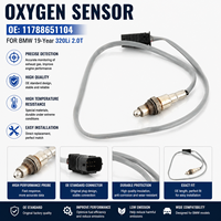 Sensor de Oxígeno Lambda de Alta Resistencia para BMW 320LI 2.0T OE 11788651104, Probado en Temperaturas Extremas, Compatibilidad Perfecta