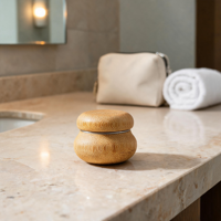 Pots cosmétiques en bois avec couvercles, multifonctionnels, élégants, pour le rangement des soins de la peau, crème pour les yeux, bureau, salle de bain, voyage