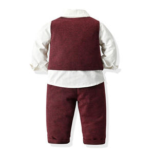Bebè primavera autunno abbigliamento neonato neonato body uomo manica lunga KBLS-037 - Product Image 3