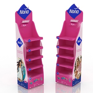 ชั้นวางสินค้าแบบพับได้พิมพ์ลายตามสั่ง ขายดี คุณภาพสูง ทำจากกระดาษแข็งรีไซเคิลได้ สำหรับจัดแสดงฟิกเกอร์ Funko Pop และผ้าขนหนู - Product Image 1