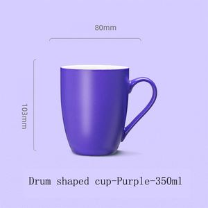 Tasses en céramique petites et compactes de différentes couleurs, tasses en porcelaine fine OEM - Product Image 2