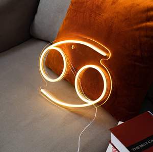 Signe d'<span class=keywords><strong>horoscope</strong></span> du zodiaque enseignes au néon pour décoration murale Constellation néon astrologie cadeaux d'anniversaire - Product Image 4