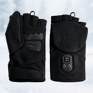 Guantes Calefactables sin Dedos para Hombre y Mujer, Guantes Eléctricos Recargables para Manos Completas y Medias, Guantes Calefactables Eléctricos para Trabajar en Invierno - Product Image 5